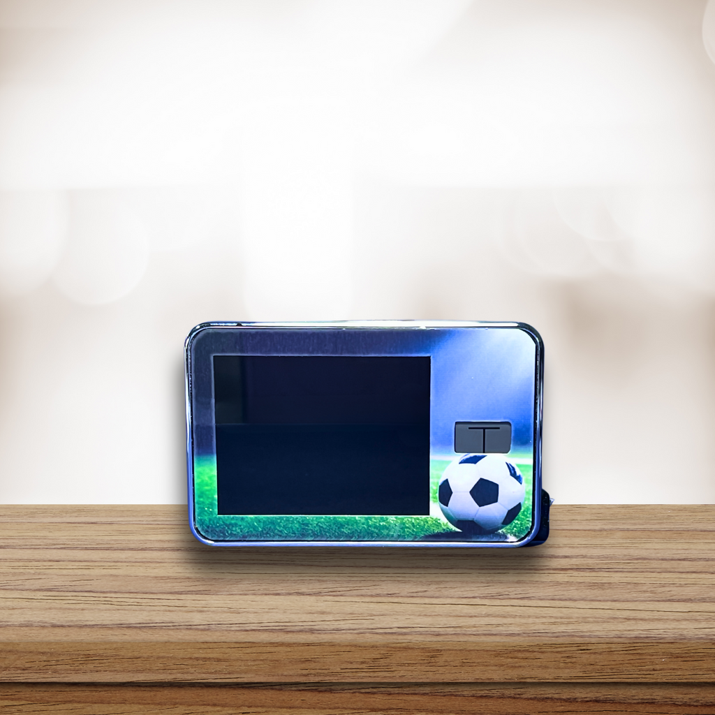 Soccer Ball on Field on Table BG