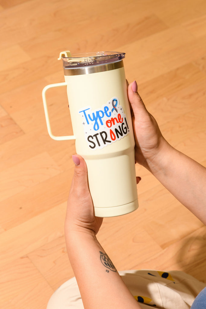 type one strong sticker