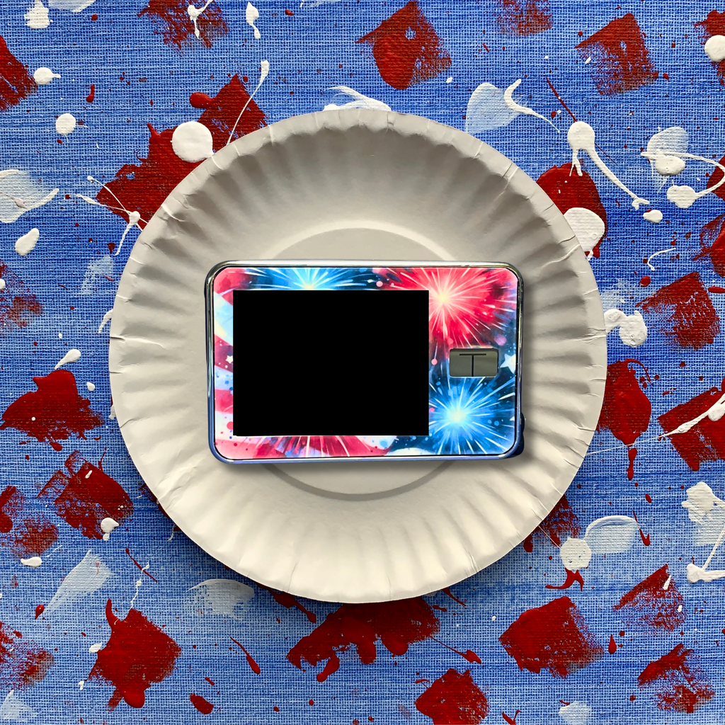 Fireworks on Plate BG