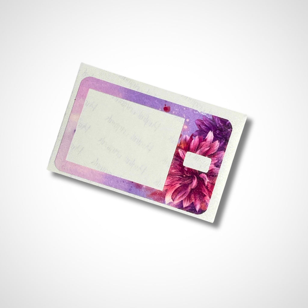 Purple Cosmos WC Flowers Decal