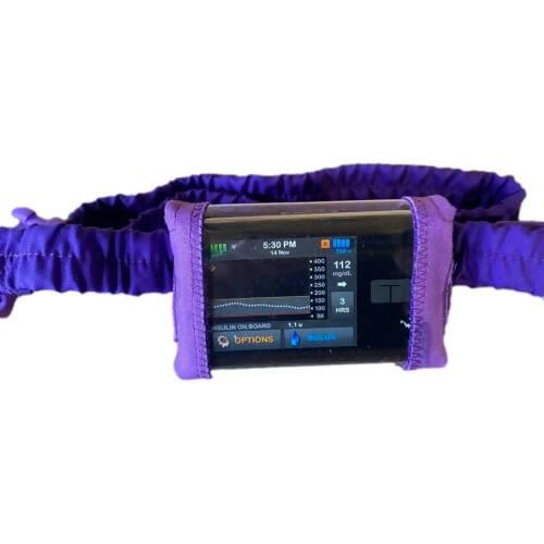 Pump Pouch by Pimp Your Pump - T:Slim pouch Purple WILL NOT FIT WITH ANY CASE ON - The Useless Pancreas