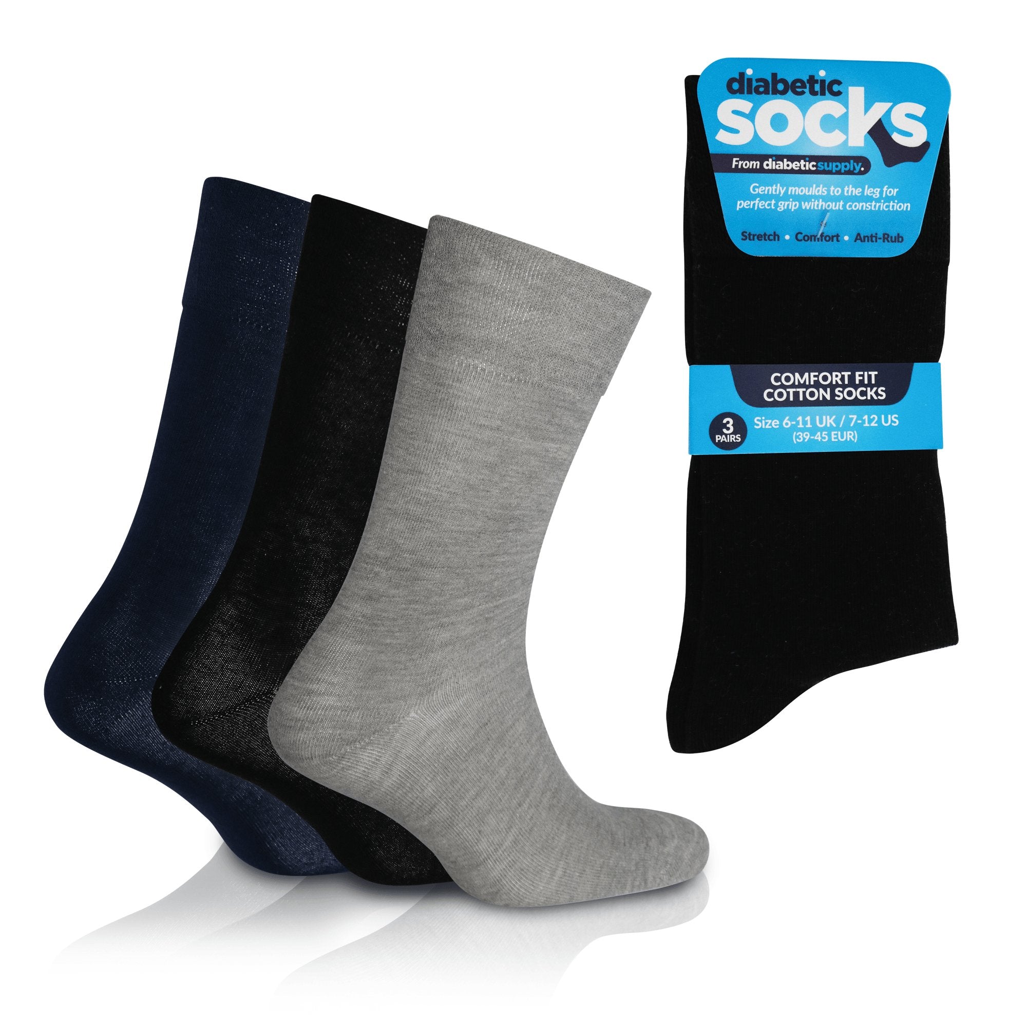 Mens diabetic gripper socks hotsell