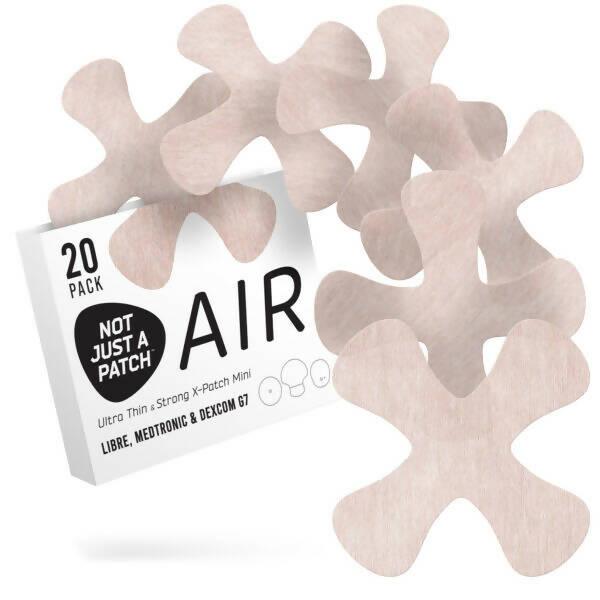 X- Mini Air for Freestyle Libre 1, 2, 3 / Dexcom G7 / Medtronic CGM sensors - 20 pack - The Useless Pancreas