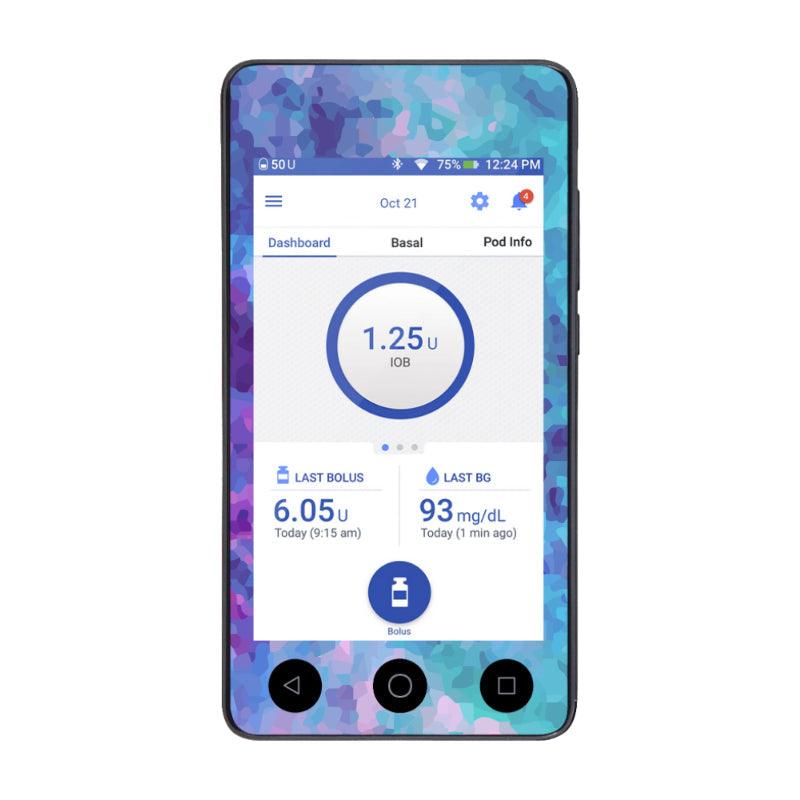 Omnipod DASH Cover (Purple Haze) - The Useless Pancreas