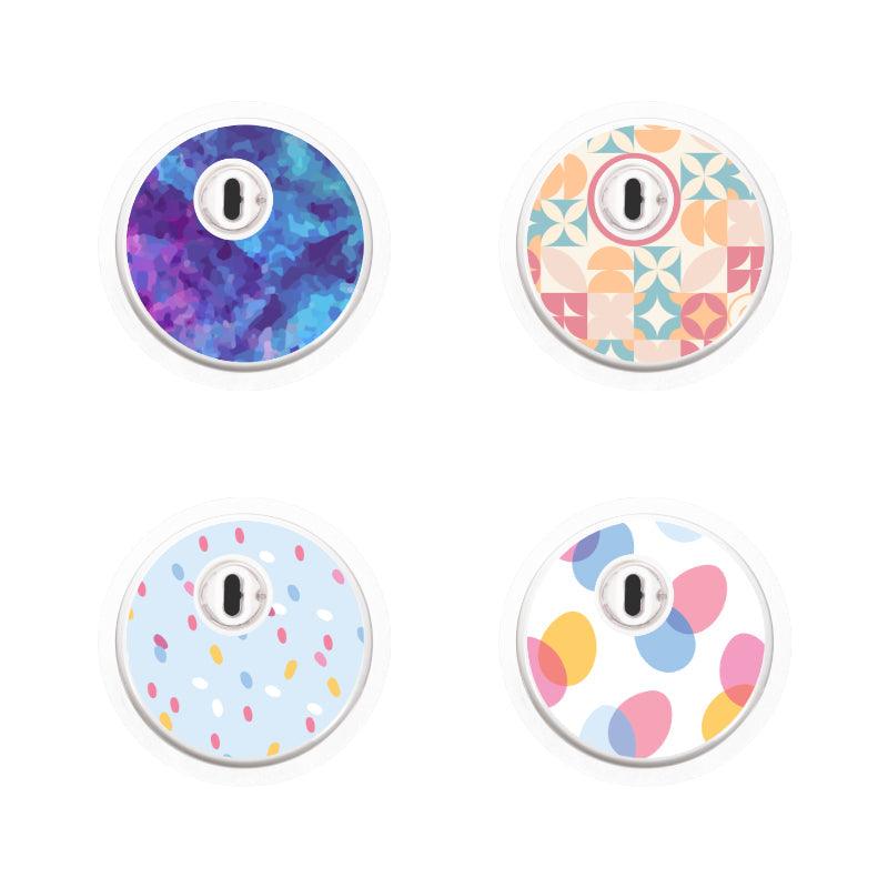 Freestyle Libre 3 Sensor Sticker (Spring Collection) 4pk - The Useless Pancreas