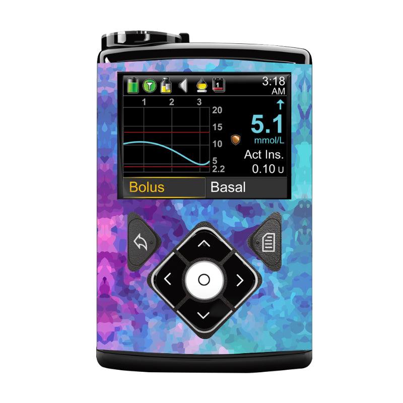 Medtronic 640/670/780G Pump Sticker (Purple Haze) - The Useless Pancreas