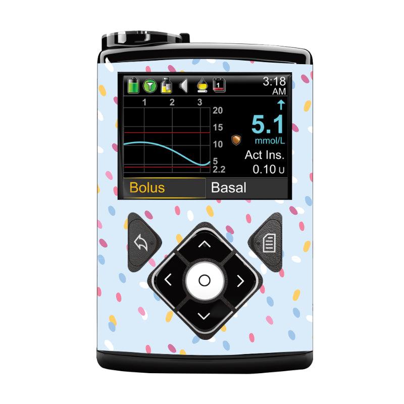 Medtronic 640/670/780G Pump Sticker (Hundreds And Thousands) - The Useless Pancreas