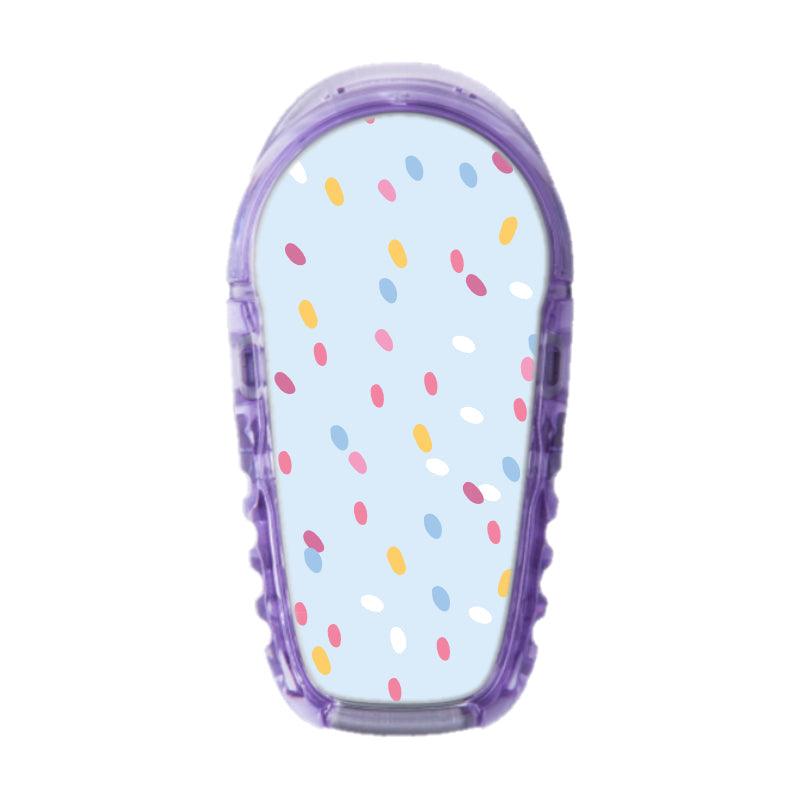 Dexcom G6/One Sensor Sticker (Hundreds And Thousands) - The Useless Pancreas