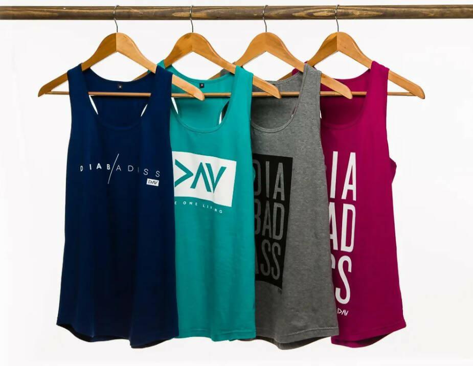 Diabadass Navy Blue Tank - The Useless Pancreas
