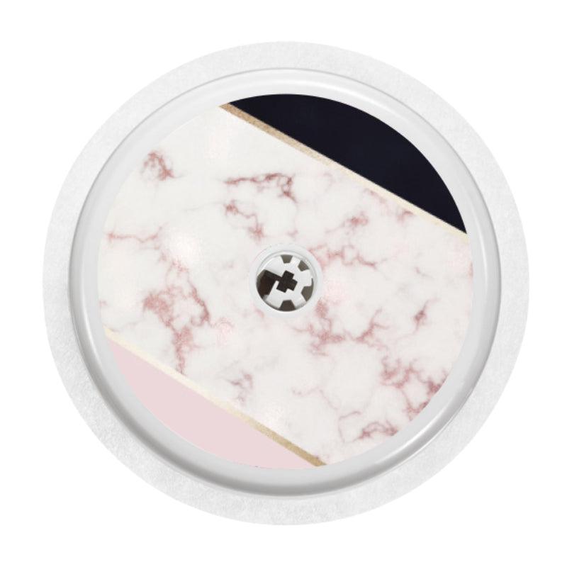 Freestyle Libre 2 Sensor Cover (Blush Marble) - The Useless Pancreas
