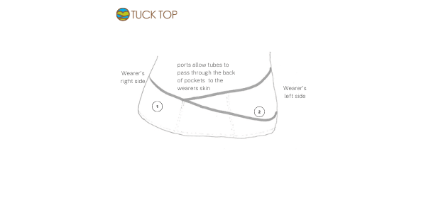TuckYourPump TuckTop™ Long Sleeves - The Useless Pancreas