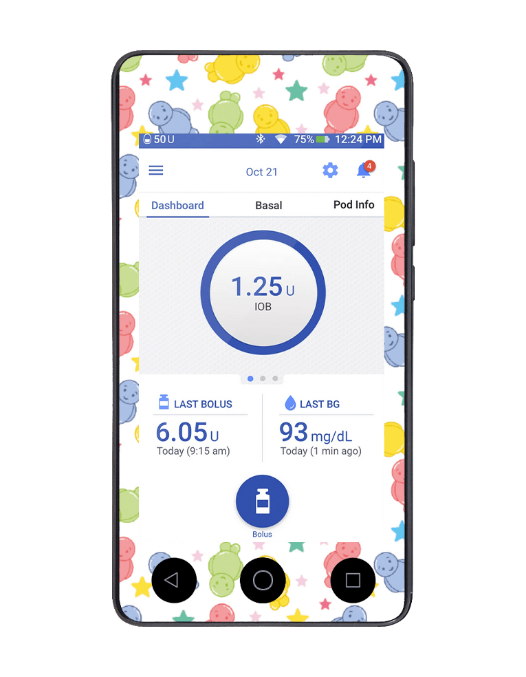 Omnipod DASH Cover (Jelly Baby) - The Useless Pancreas