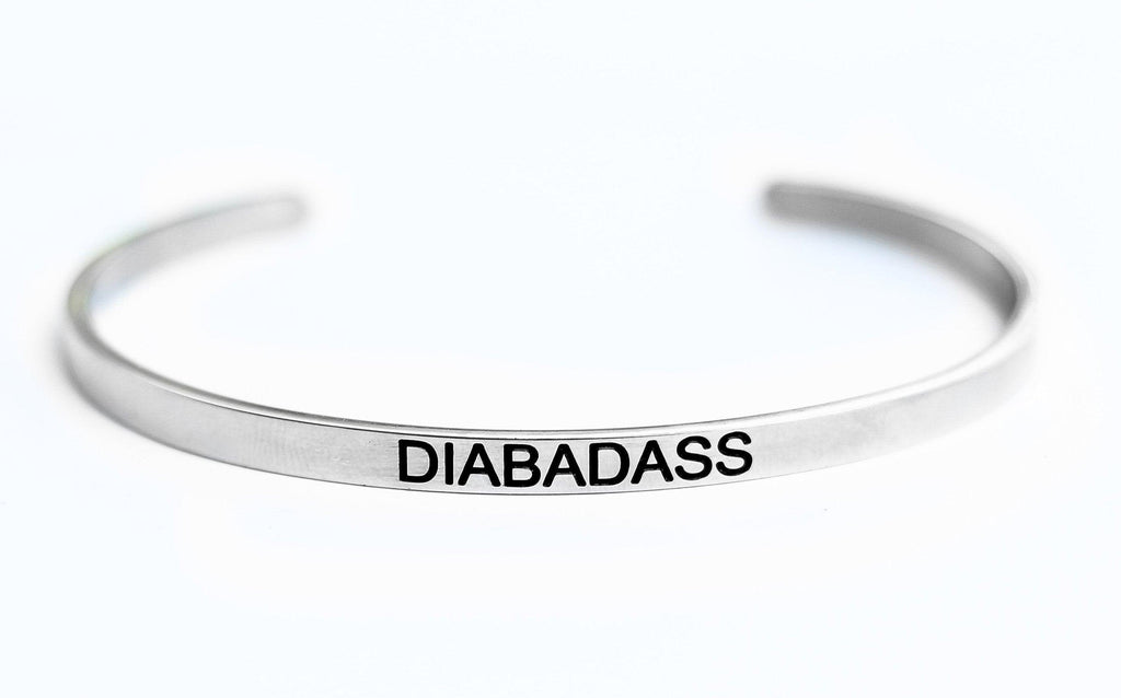 Engraved stainless steel cuffs. - The Useless Pancreas