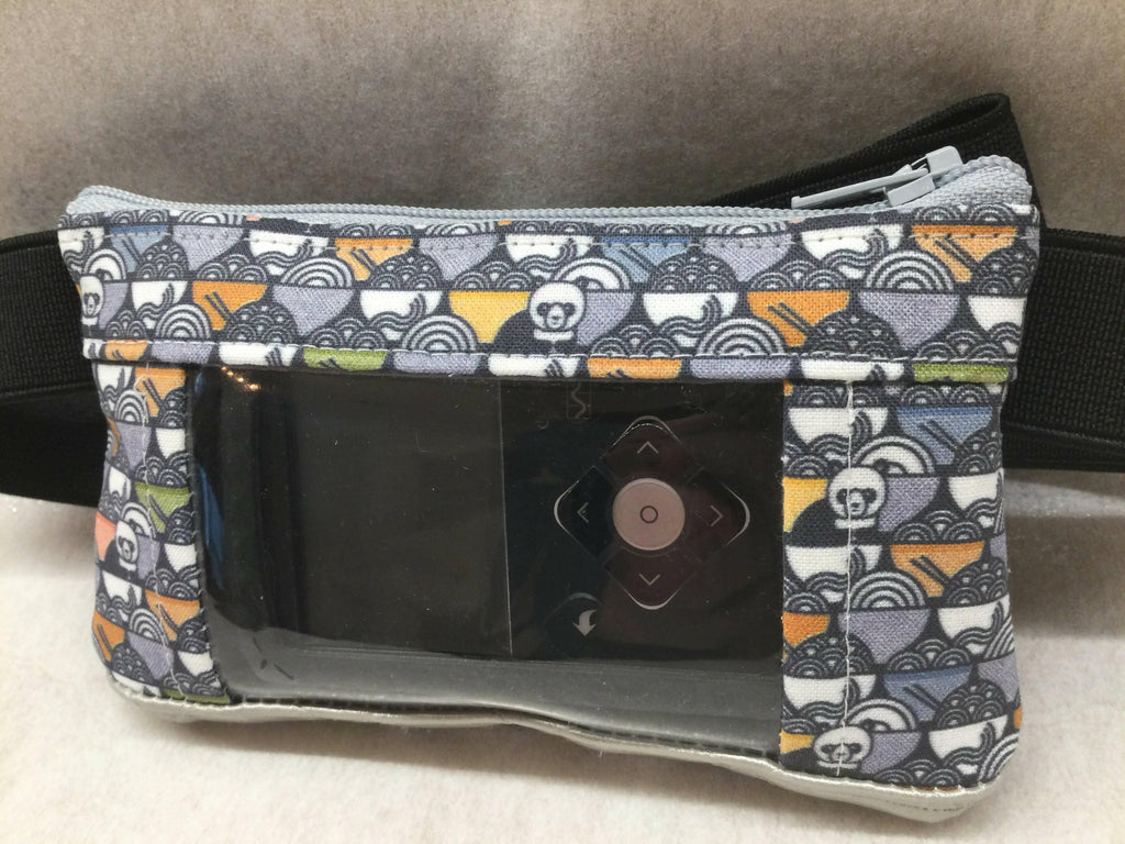 Panda Window Insulin Pump Pouch by Dazzling Pump Pouches - The Useless Pancreas