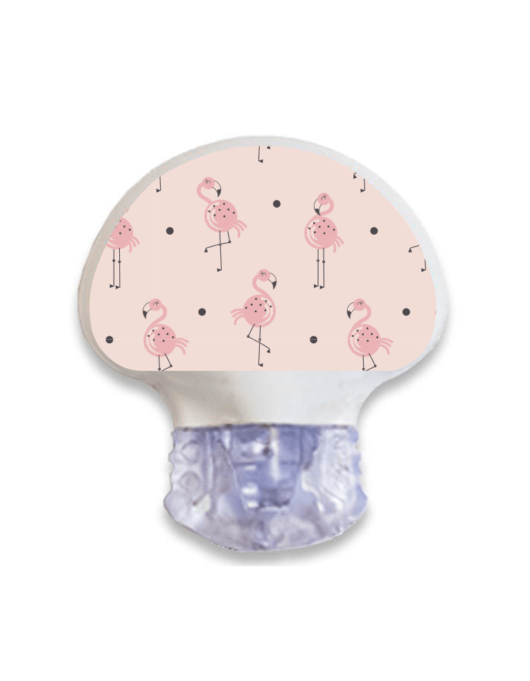 Enlite/Guardian Sensor Sticker (Fancy Flamingos) - The Useless Pancreas
