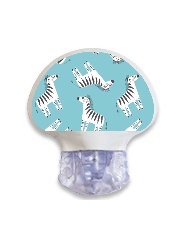 Enlite/Guardian Sensor Sticker (Zany Zebras) - The Useless Pancreas