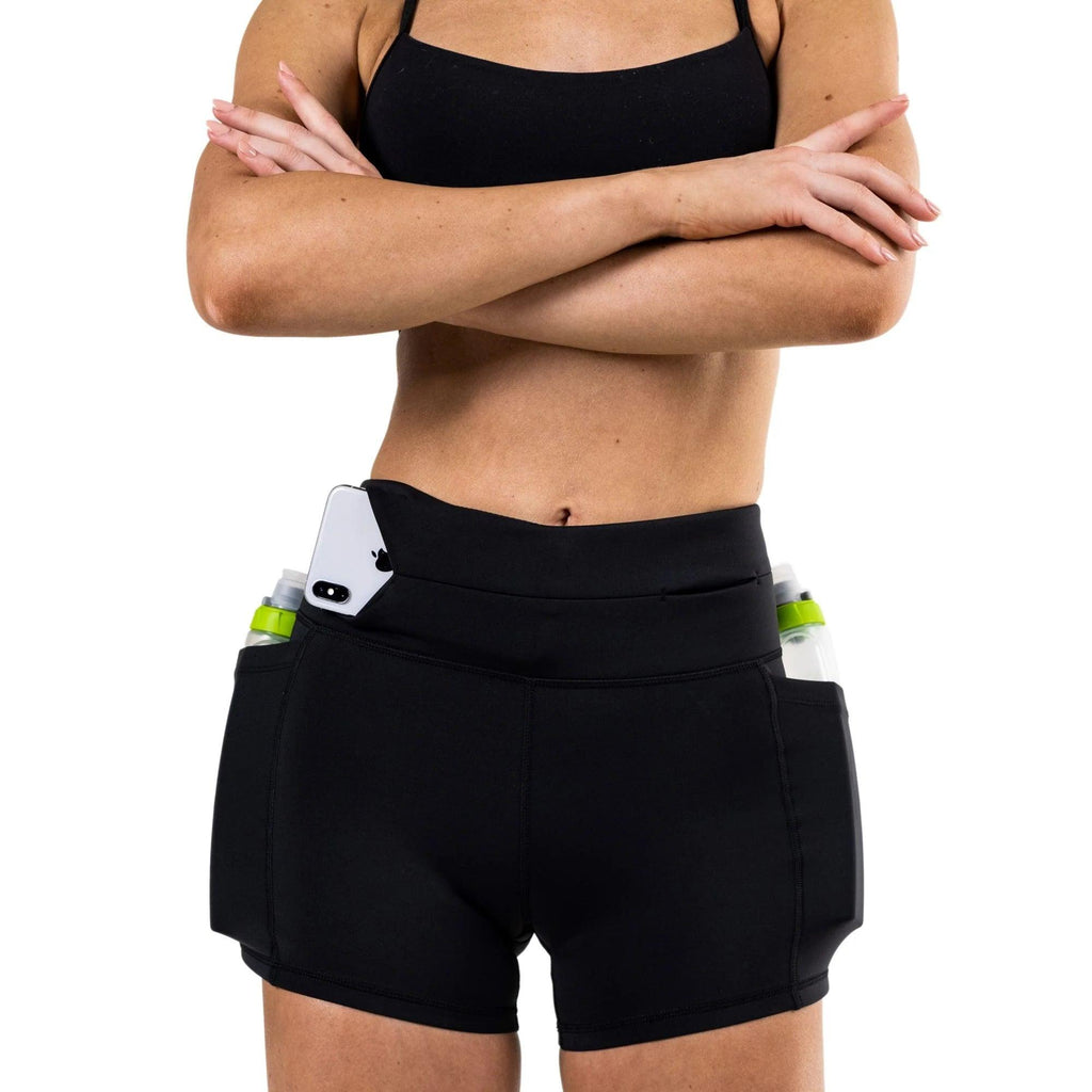 FlipBelt Women's Compression Shorts - The Useless Pancreas