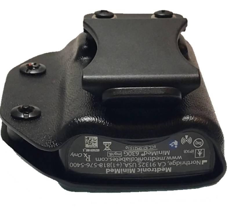 Medtronic Insulin Pump Holster/Case - Full Coverage Standard Black - The Useless Pancreas