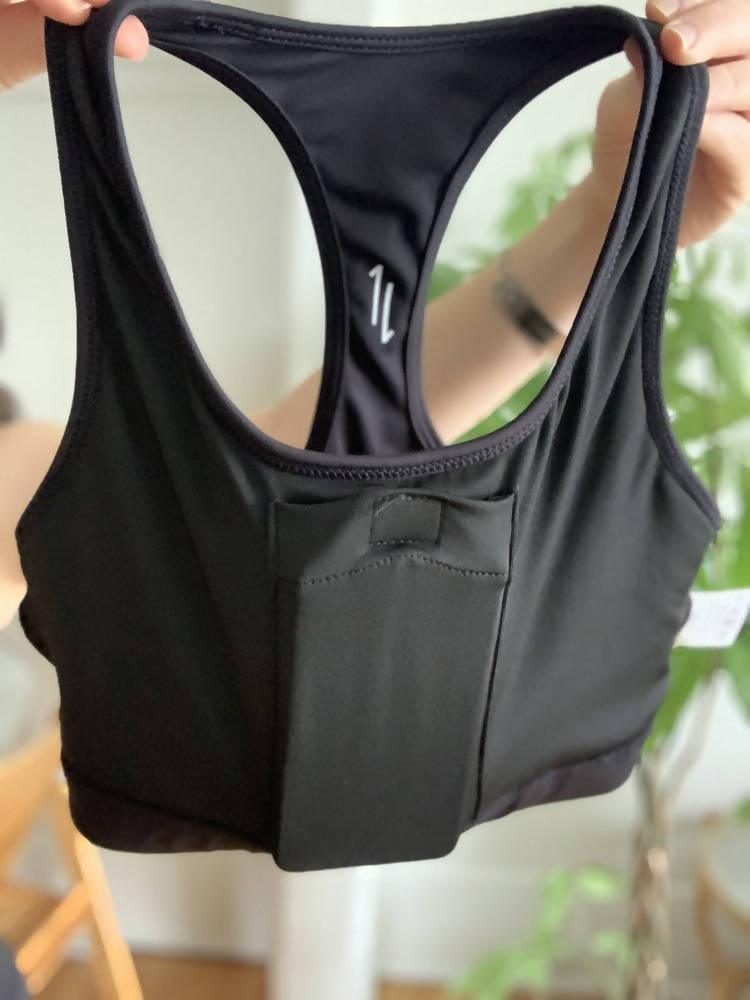 Sports Bra With Pocket by HyperHypo - The Useless Pancreas