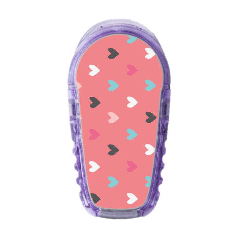 Dexcom G6/One Sensor Sticker (Heart to Heart) - The Useless Pancreas