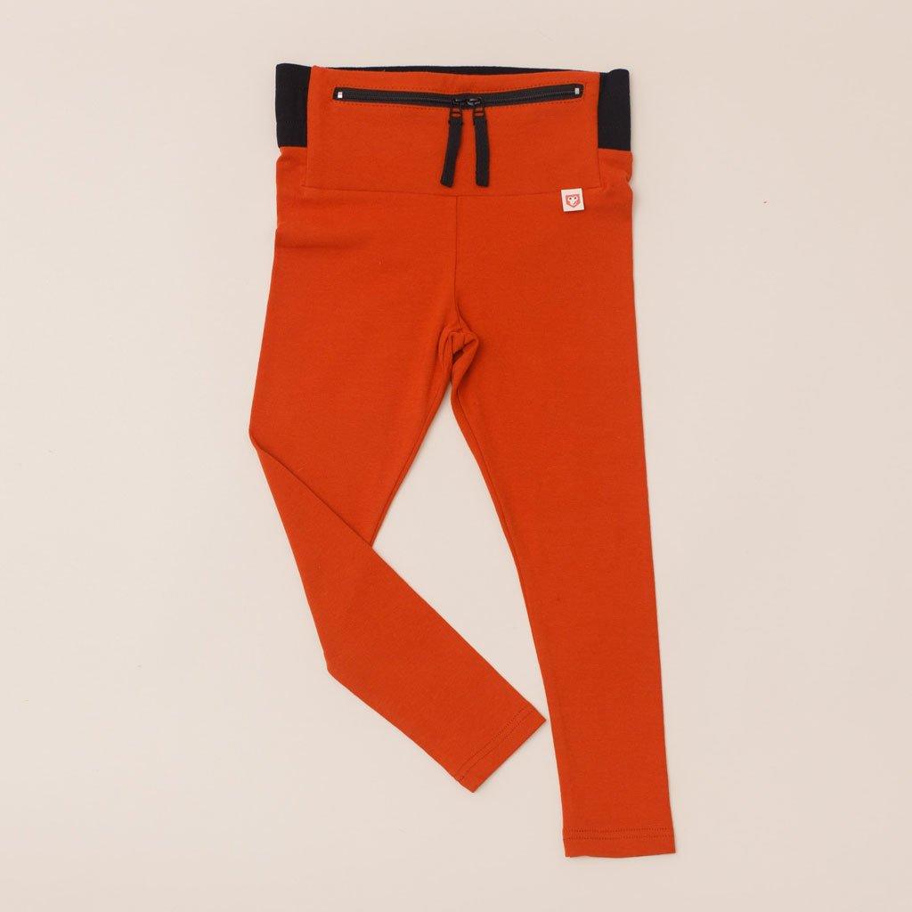 Type 1 Diabetes Clothing - Leggings Orange | Our Pocket Hero