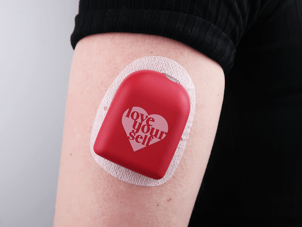 Omnipod Cover - Print - Love Yourself - The Useless Pancreas