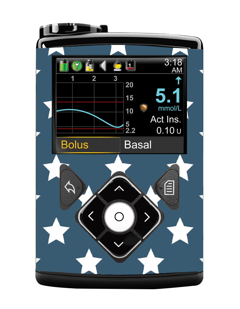 Medtronic 640/670/780G Pump Sticker (Super Star) - The Useless Pancreas