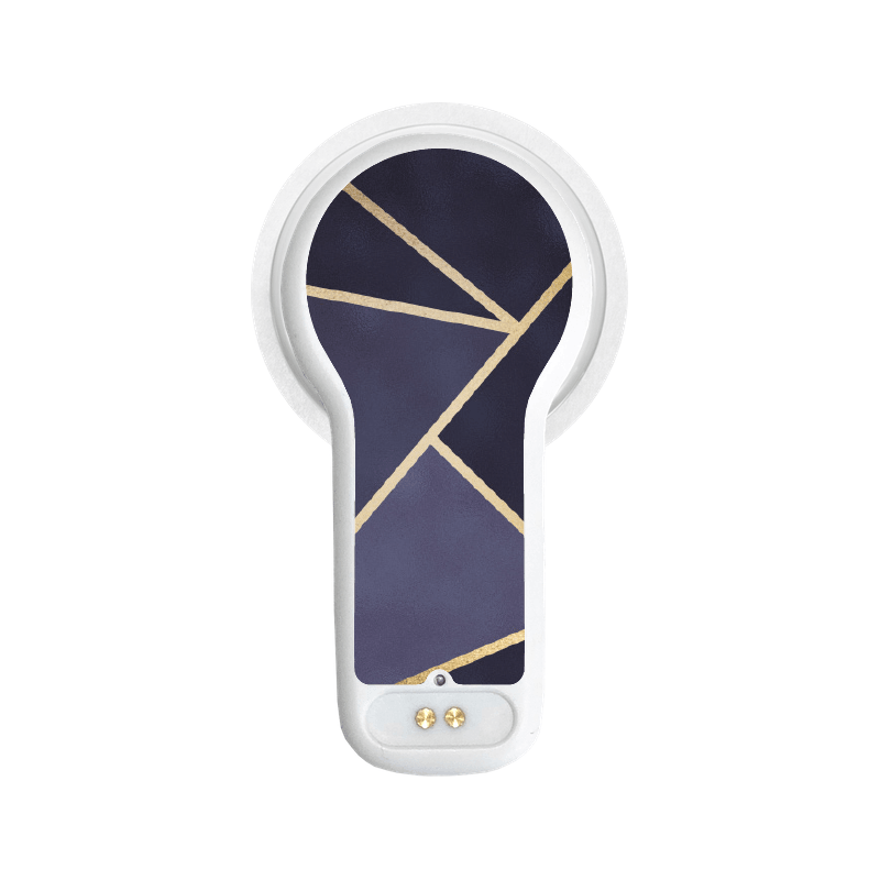 Miao Miao 2 Sticker (Navy Geo) - The Useless Pancreas