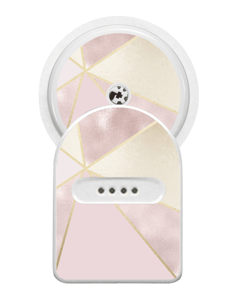 Miao Miao Sticker (Blush Geo) - The Useless Pancreas