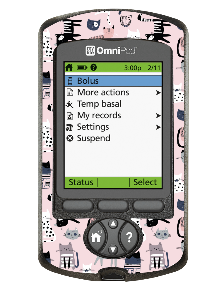 Omnipod PDM Cover (Kitty Cat) - The Useless Pancreas