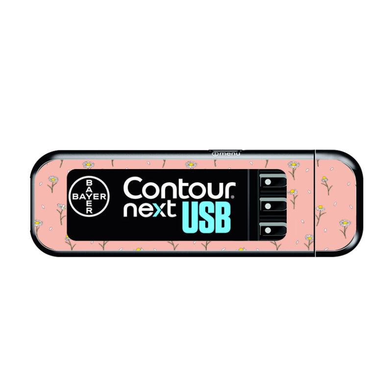 ETC & Organising Chaos Bayer Contour Next USB Vinyl Sticker (Oopsy Daisy) - The Useless Pancreas
