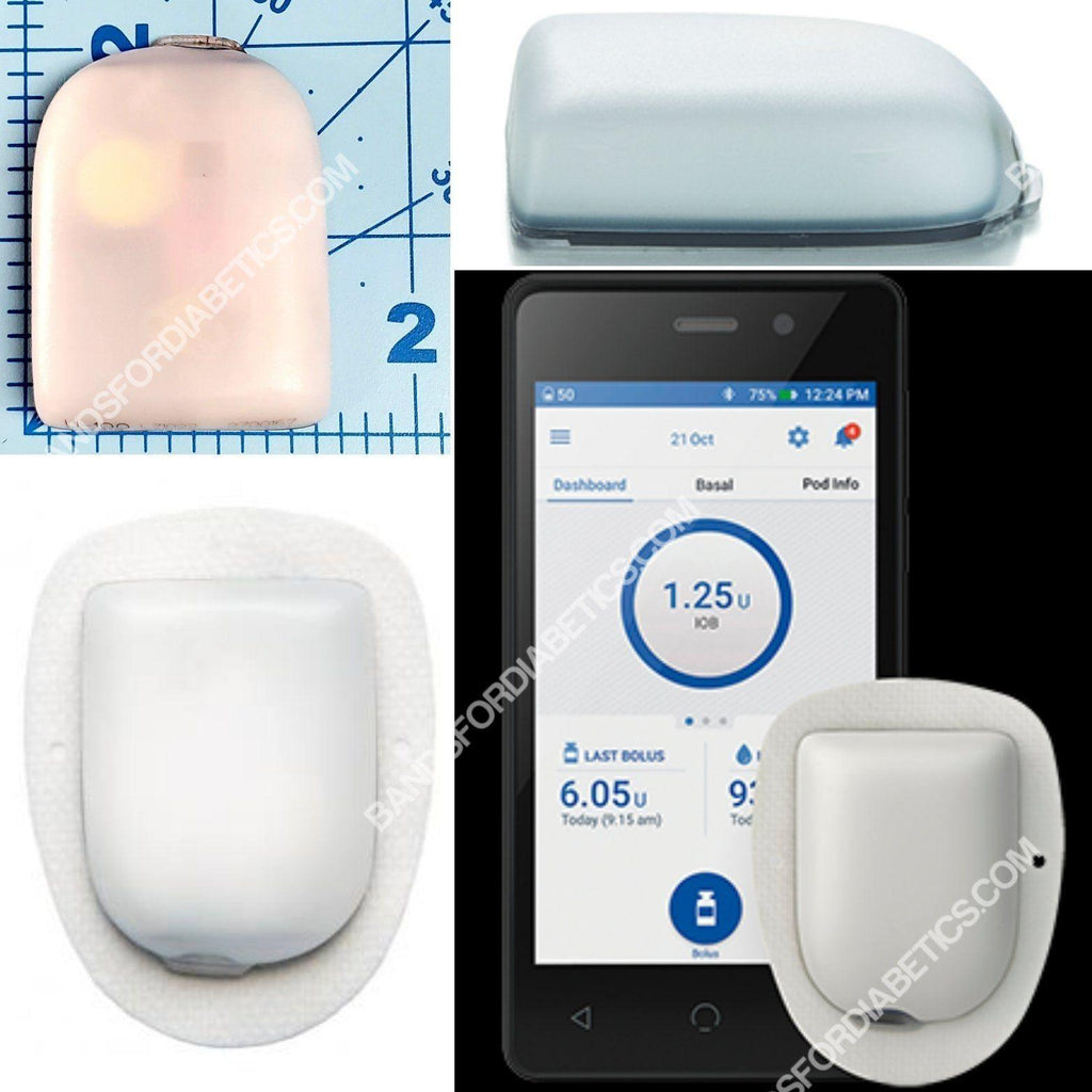 Omnipod Dash & Eros : Allergy Underlay Skin Barrier Adhesive Patches - Freedom Bands For Diabetics