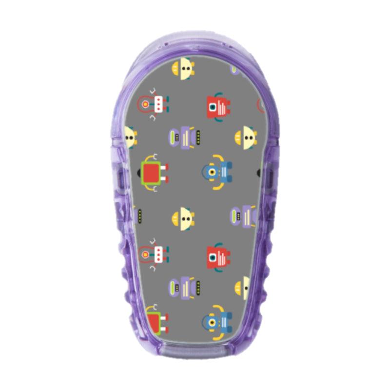 Dexcom G6/One Sensor Sticker (Robots) - The Useless Pancreas