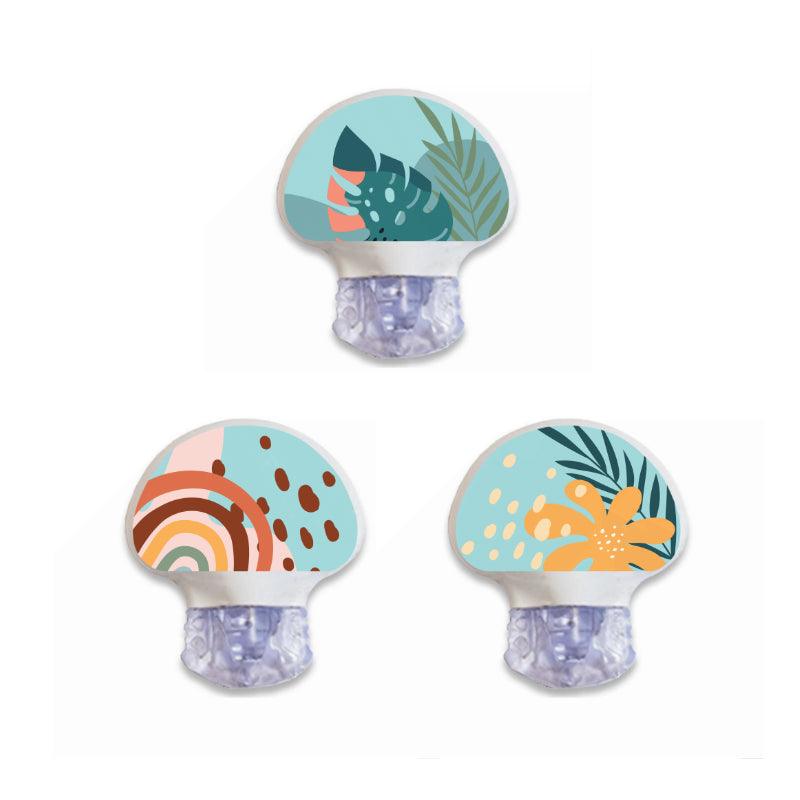 Enlite/Guardian Sensor Stickers (Tropical Summer 3 Pack) - The Useless Pancreas