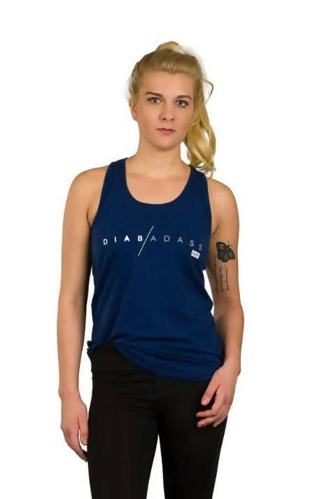 Diabadass Navy Blue Tank - The Useless Pancreas
