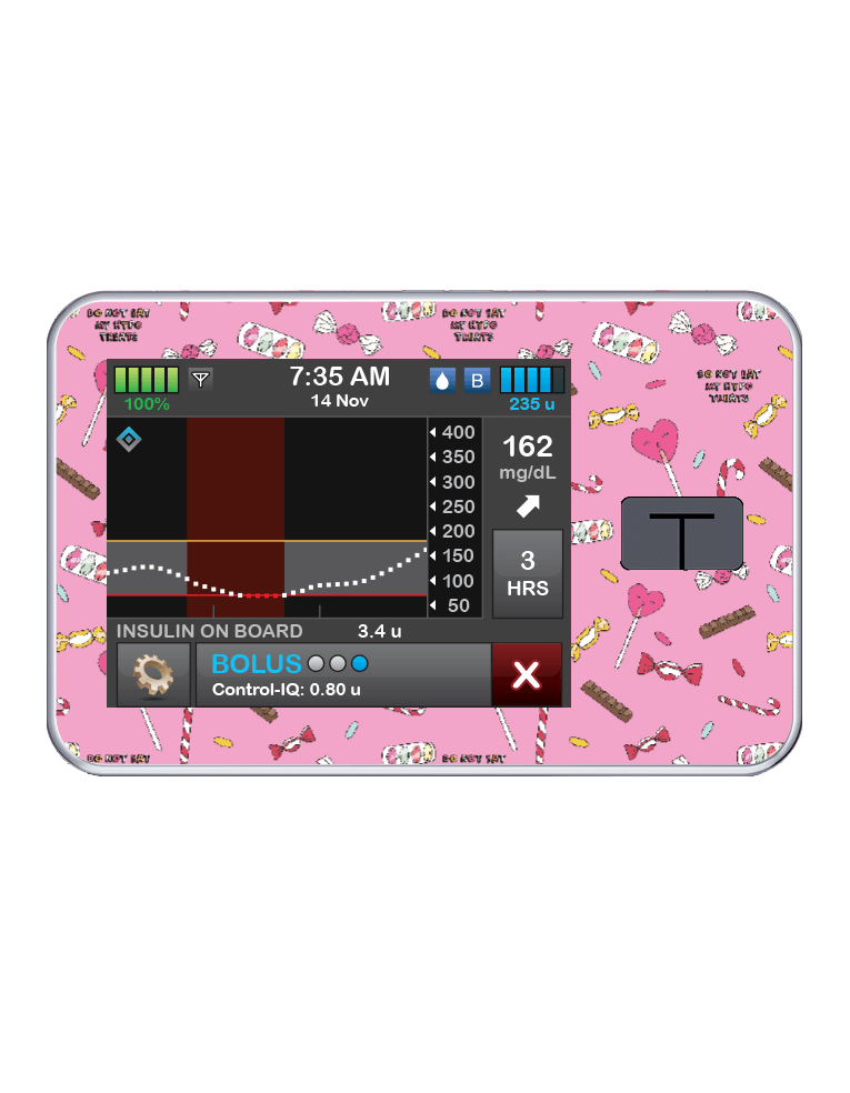 T:slim Cover Sticker (Hypo Treats) - The Useless Pancreas