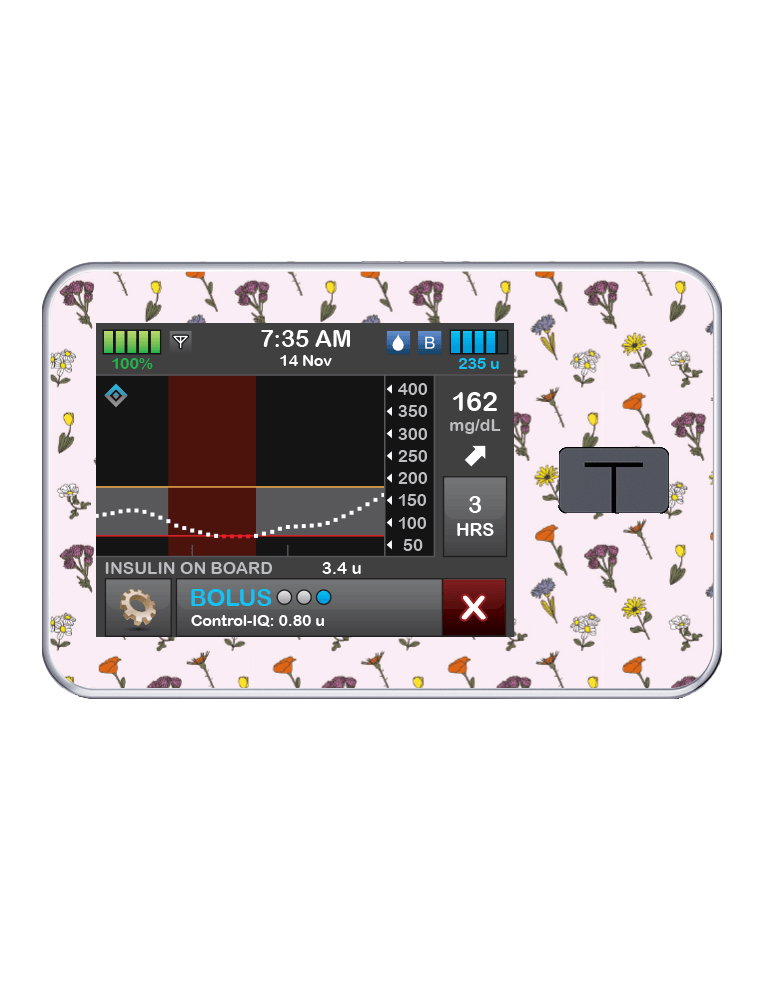 T:slim Cover Sticker (Wild & Free) - The Useless Pancreas