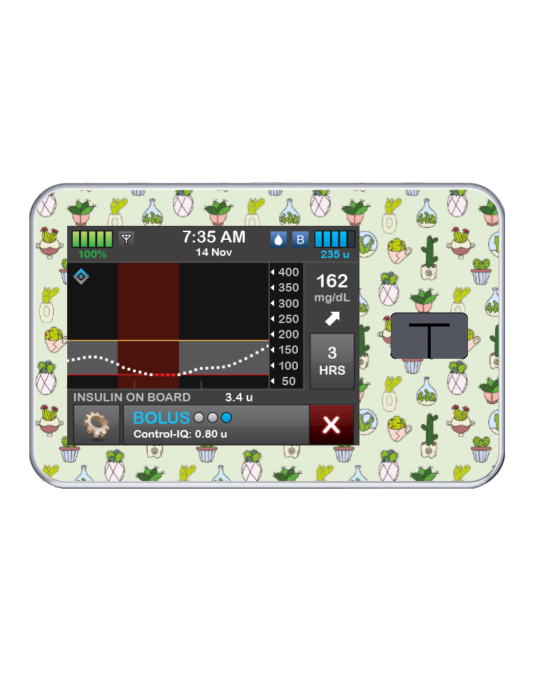 T:slim Cover Sticker (Stay on Point) - The Useless Pancreas