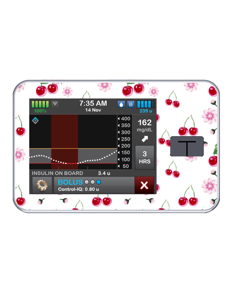 T:slim Cover Sticker (Fruit Cherry) - The Useless Pancreas