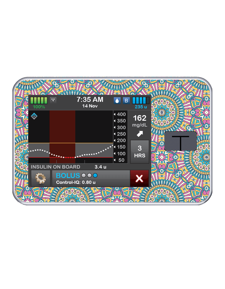 T:slim Cover Sticker (Boho) - The Useless Pancreas