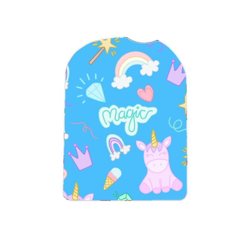 Omnipod Cover Sticker (Unicorns & Rainbows) - The Useless Pancreas