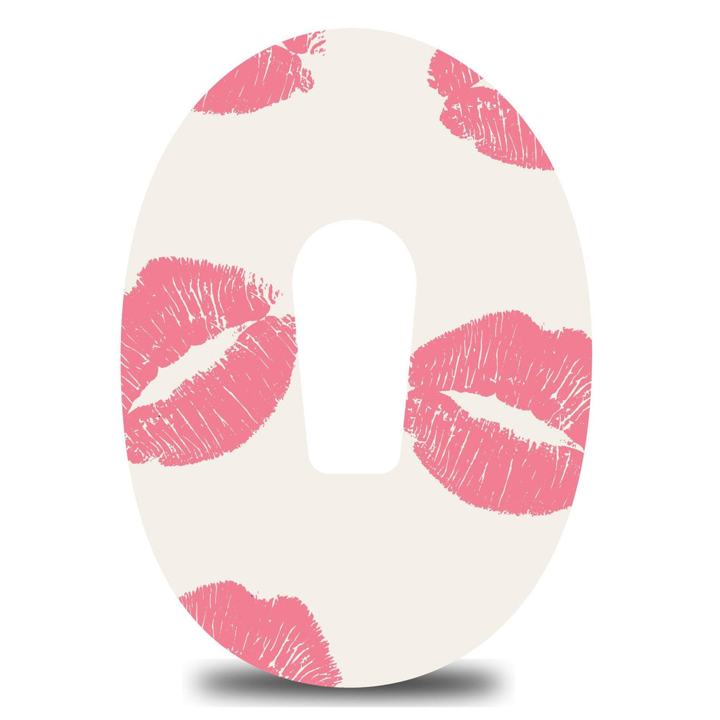 Pink Kisses Dexcom G6 Tape - The Useless Pancreas