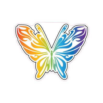 A Silly Patch 3 Pack - Butterfly, Mandala & Plumeria