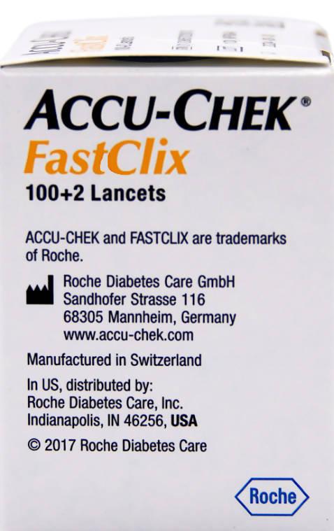 Accu-Chek FastClix - 102 Lancets