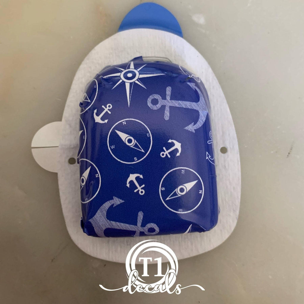 Anchors Away - Omnipod Decal Sticker