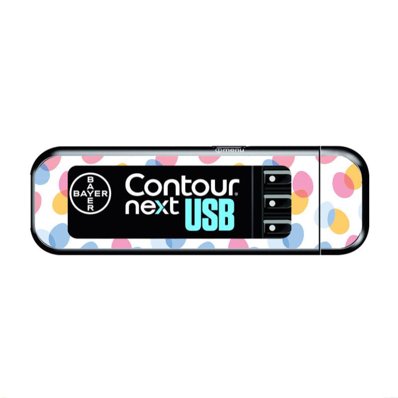 Bayer Contour Next USB Vinyl Sticker (Eggcellent)