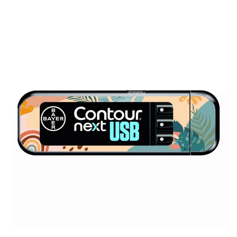Bayer Contour Next USB Vinyl Sticker (Summer Holiday)