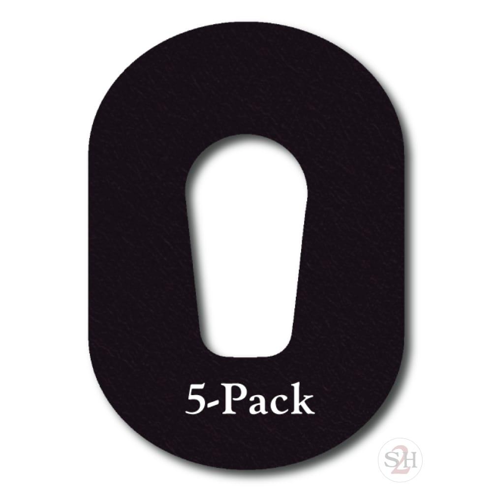 Black Overlay Patch - Dexcom G6