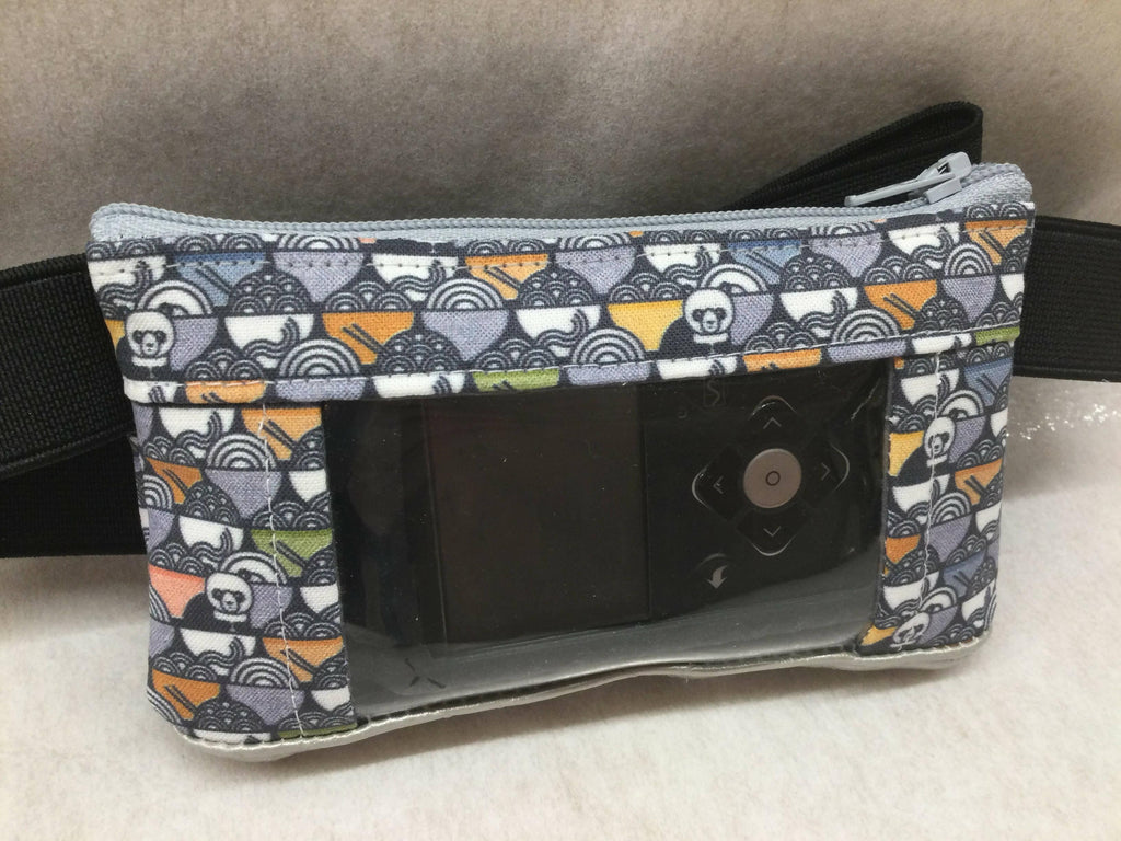 Panda Window Insulin Pump Pouch by Dazzling Pump Pouches - The Useless Pancreas
