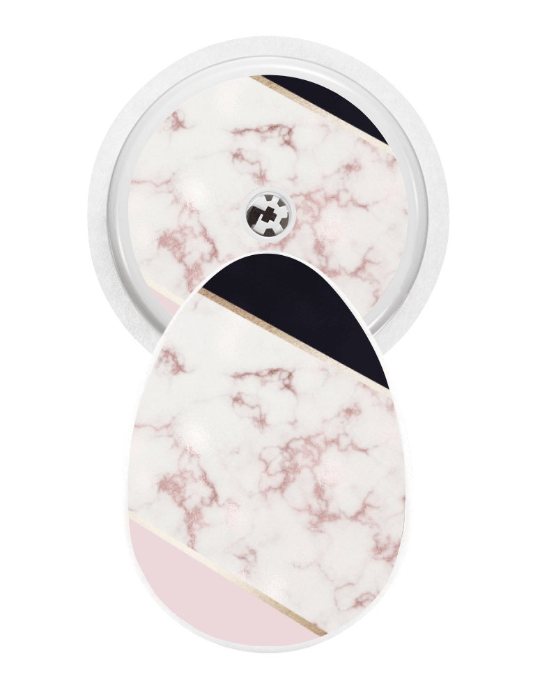 Bubble Sticker (Blush Marble)